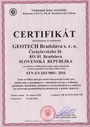 certifikát